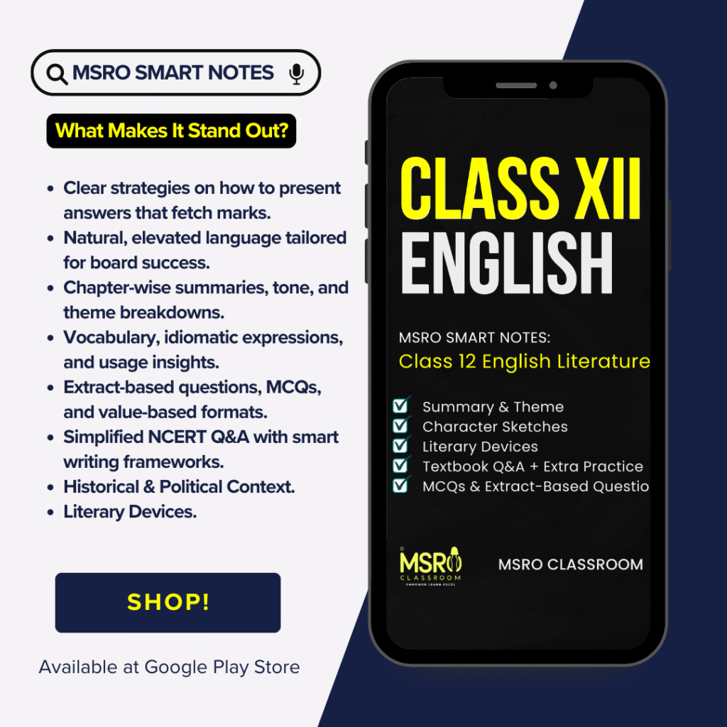 msro classroom class 12 notes