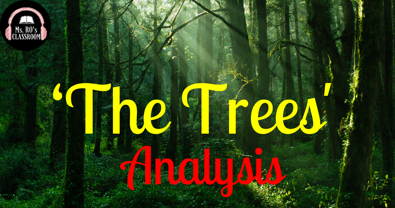 The Trees by Adrienne Rich Analysis