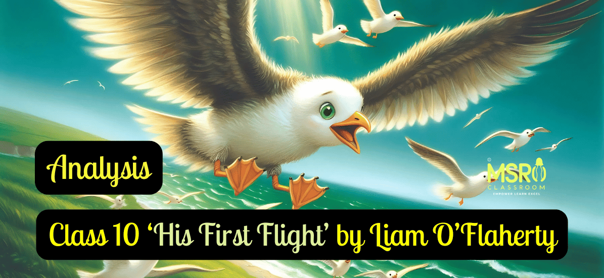 Class 10 “His First Flight” by Liam O’Flaherty