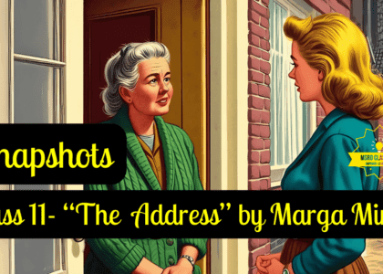 The Address by Marga Minco