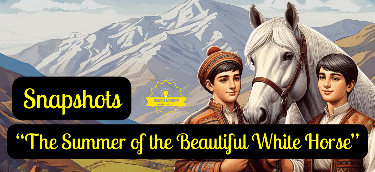 The Summer of the Beautiful White Horse