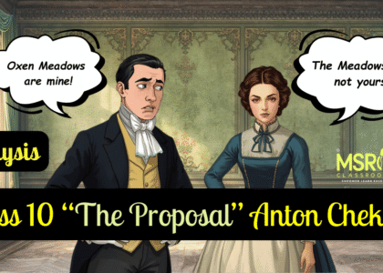 Class 10 English “The Proposal” Anton Chekhov