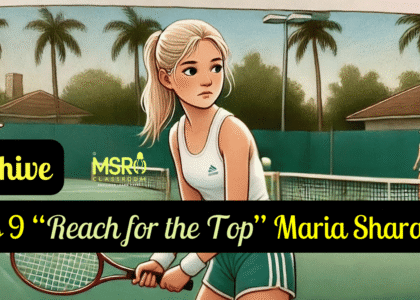 Class 9 English Reach for the Top Part 2 Maria Sharapova