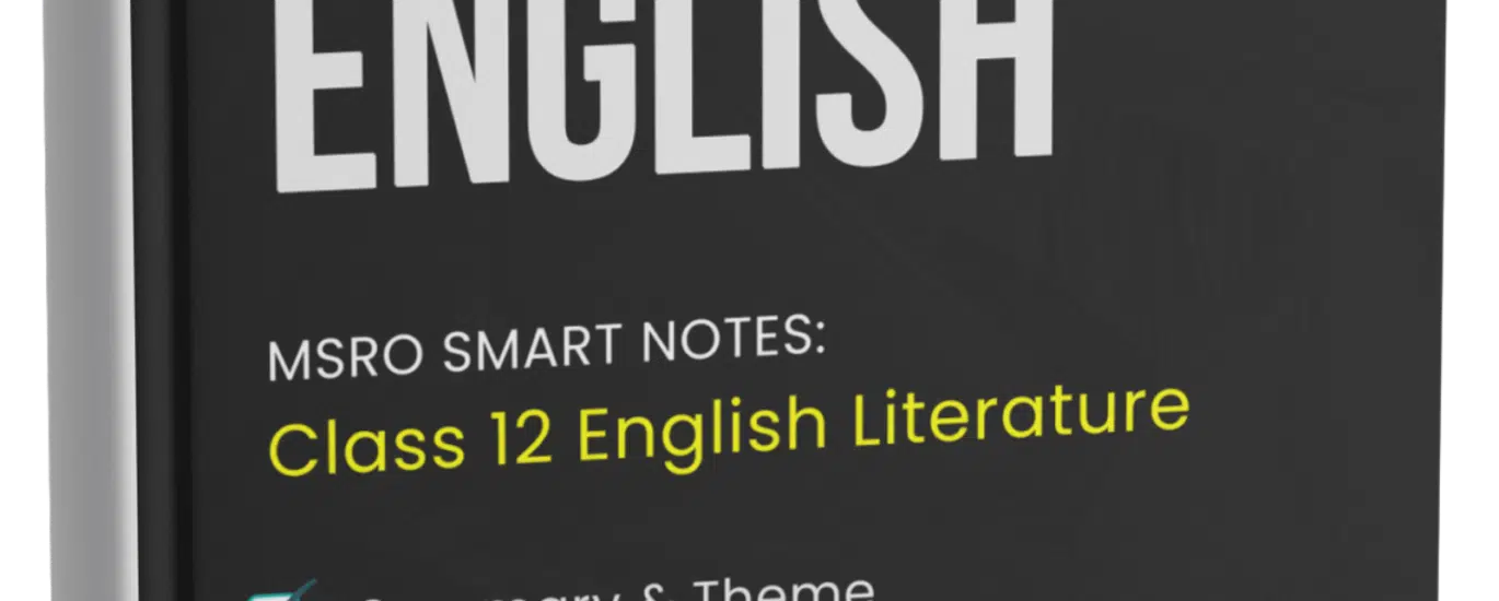 PDF NOTES CLASS 12 MSRO CLASSROOM