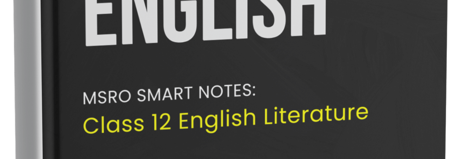 PDF NOTES CLASS 12 MSRO CLASSROOM