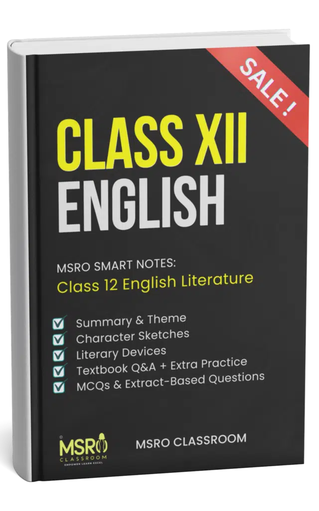PDF NOTES CLASS 12 MSRO CLASSROOM