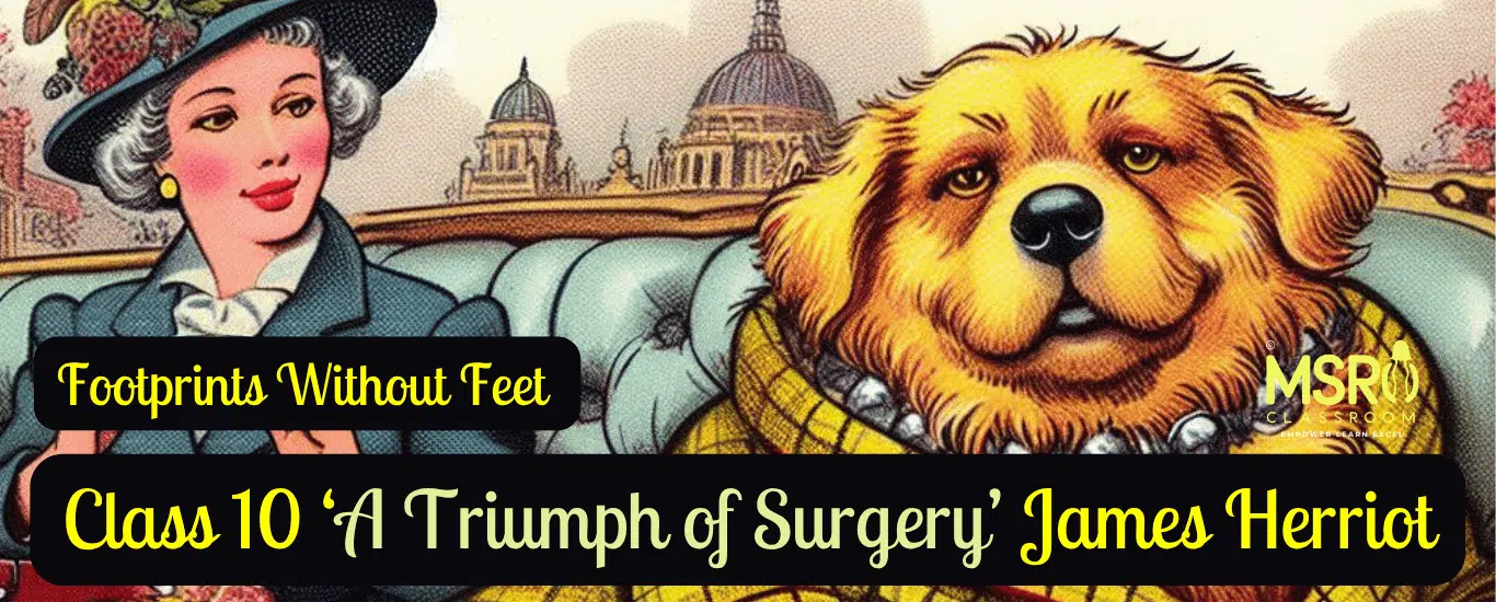 Class 10 ‘A Triumph of Surgery’ James Herriot