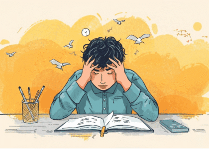 Exam anxiety in children